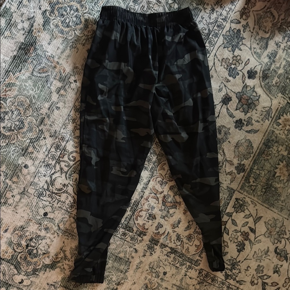 Old Navy Black Camouflage Joggers